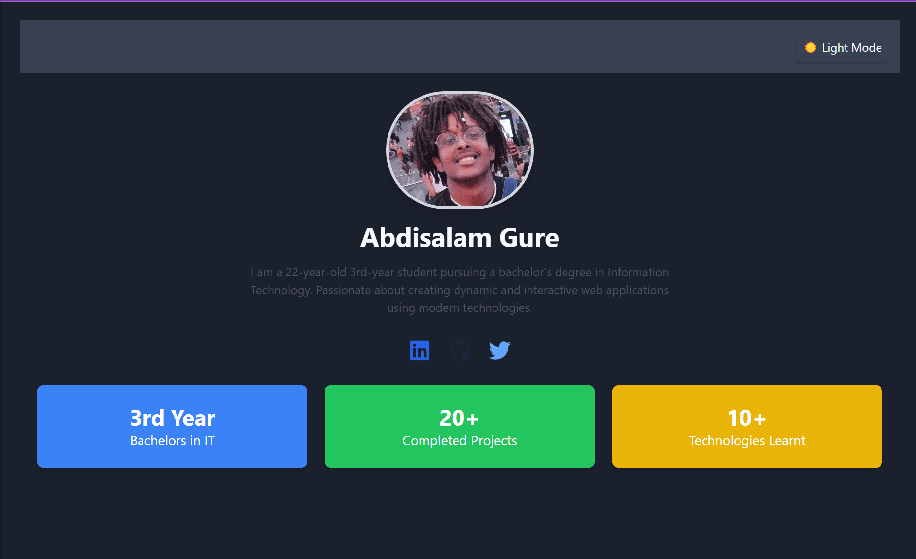 Portfolio Website